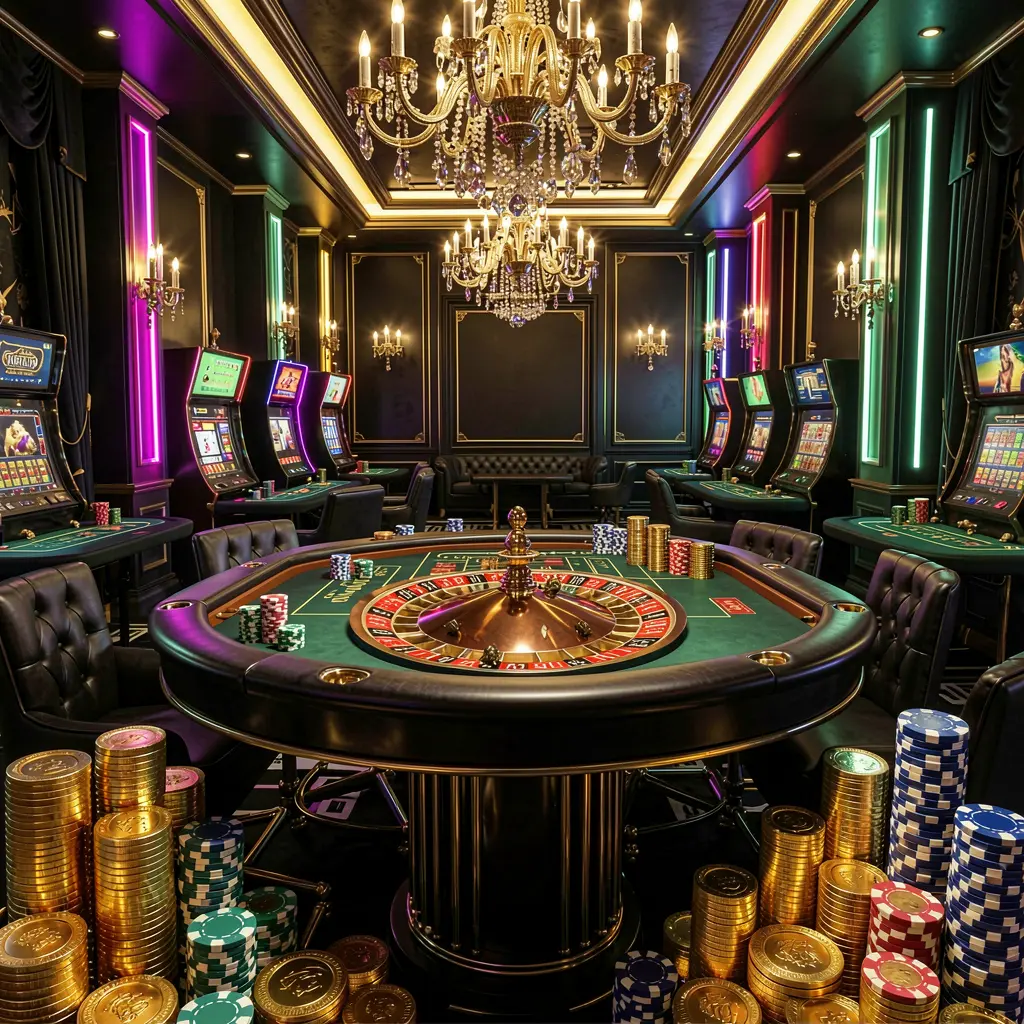 A800 online casino hero banner featuring a luxury casino hall with a roulette table, poker chips, golden coins, and glowing neon lights in a premium black and gold atmosphere A800 online casino hero banner featuring a luxury casino hall with a roulette table, poker chips, golden coins, and glowing neon lights in a premium black and gold atmosphere